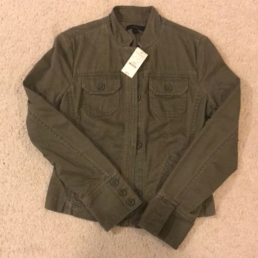 Fitted Military Jacket